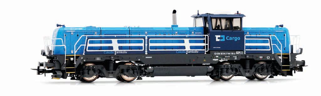 Rivarossi HR2972S CD Cargo  Diesellok Effishunter 1000  blau  neue Betribsnummer  Ep. VI  DCS
